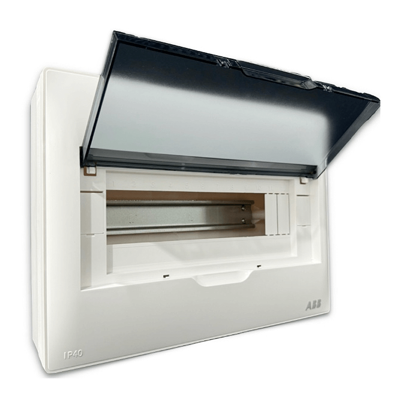 ตู้คอนซูมเมอร์ใส่เบรกเกอร์ 12 ช่อง ABB PSC112 Consumer Unit IEC IP40 Plastic Box & Cover_0